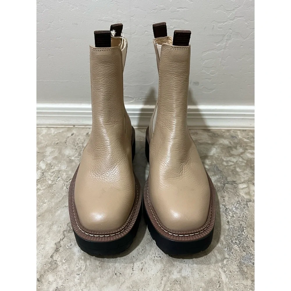 Sam Edelman Laguna Chelsea Boot Sesame Size 6